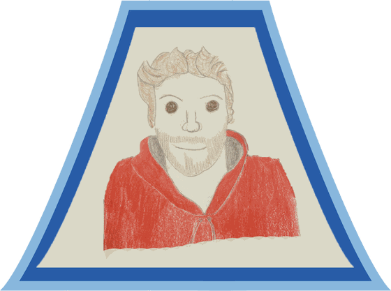 Ritratto disegnato di Giovanni Mandato