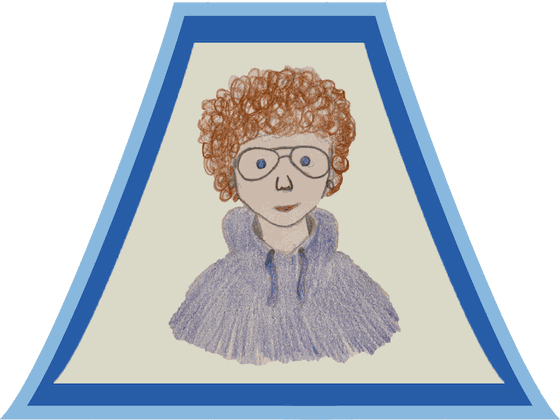 Ritratto disegnato di Raffaele Macrì
